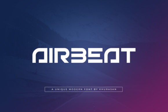 Airbeat: A Clean Sans Serif Font for Elegant Branding