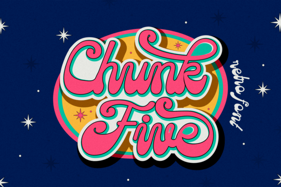 Chunk Five Retro Script Font for Campaign Headlines That Stop the Scroll