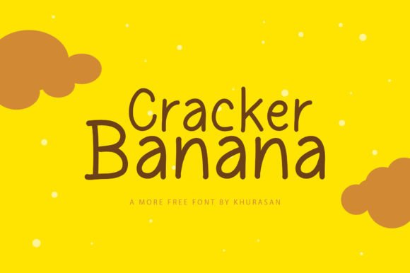 Cracker Banana Font for Thoughtful Editorial Design
