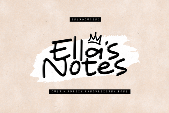 Ella s Notes Font Review for Handmade Product Creators