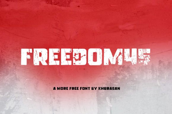 Freedom45: A Quirky Sans Serif Font for Bold Branding
