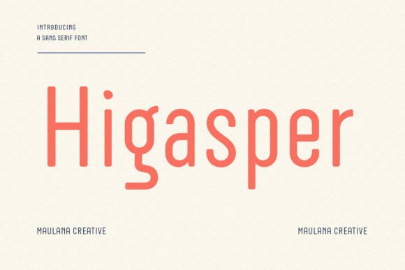 Higasper: A Semi-Monospace Sans Serif Font for Editorial Design