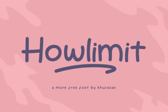Howlimit: A Script Handwritten Display Font for Modern Branding