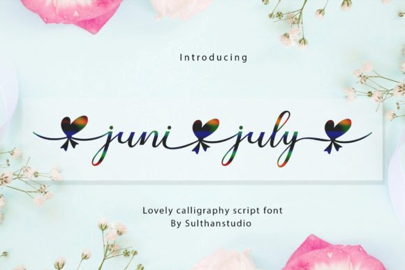 Juni July Font: A Handwritten Script for Warm Editorial Design