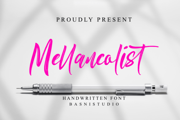Mellancolist: An Elegant Script Handwritten Font for Makers and Sellers