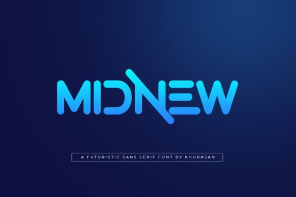 Midnew: A Clean Sans Serif for Feminine Branding Campaigns
