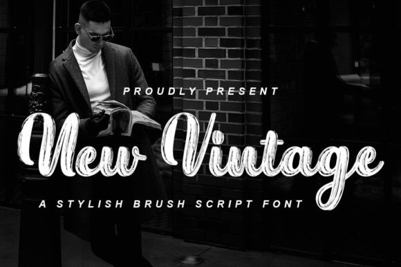 New Vintage: A Handwritten Brush Font for Campaign-Ready Design