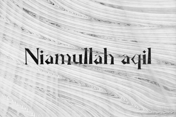 Niamullah Aqil Font for Small Business Branding That Stands Out