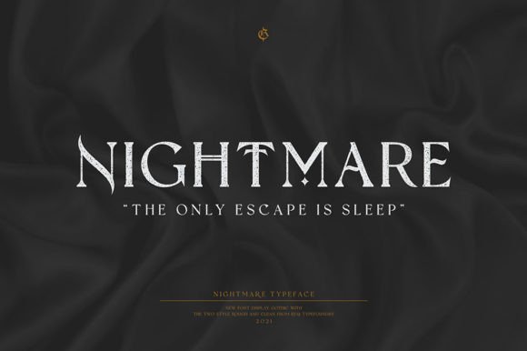Nightmare Gothic: A Premium Blackletter Font for Bold Designs