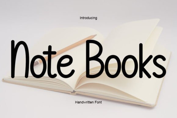Note Books Font for Polished Campaign Visuals