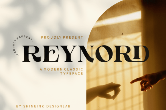 Reynord Serif Font for Handmade Crafts and Product Branding